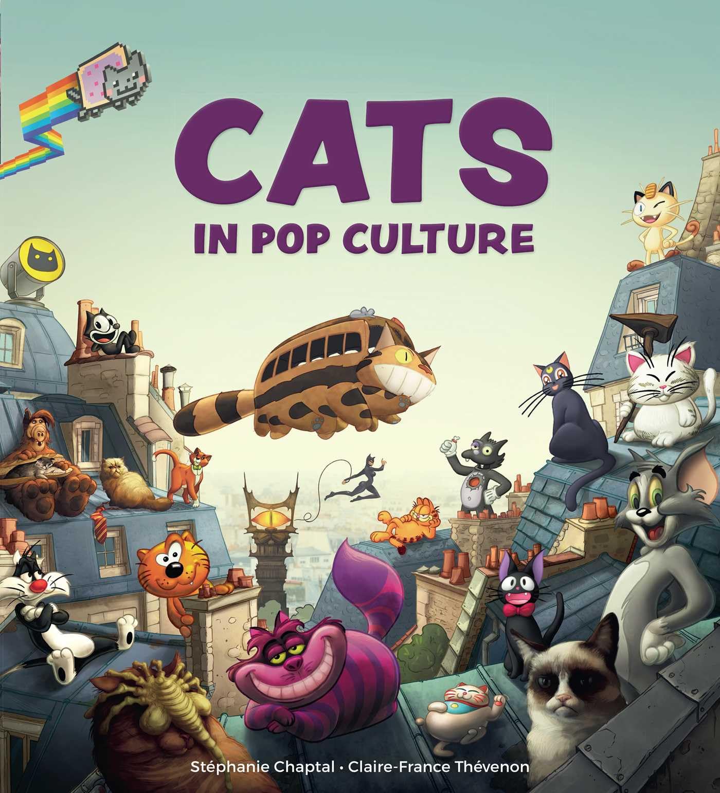 Cats in Pop Culture by Claire-France Thevenon (Hardback Book)