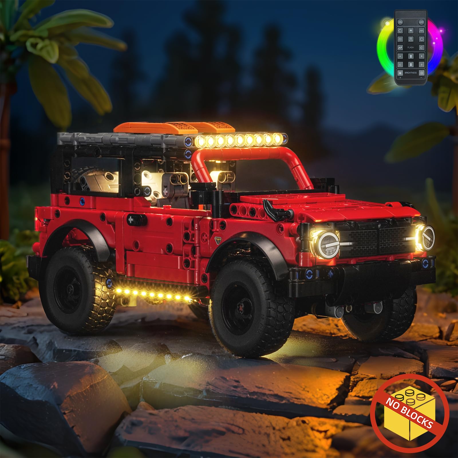 Amazon.co.jp: BrickBling LED照明 レゴテクニック フォード ブロンコ
