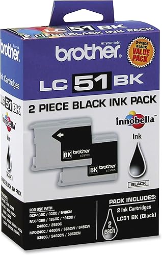 Miniatura 5 de Brother Innobella LC51Y - Cartucho de tinta, rendimiento de 400 páginas, amarillo