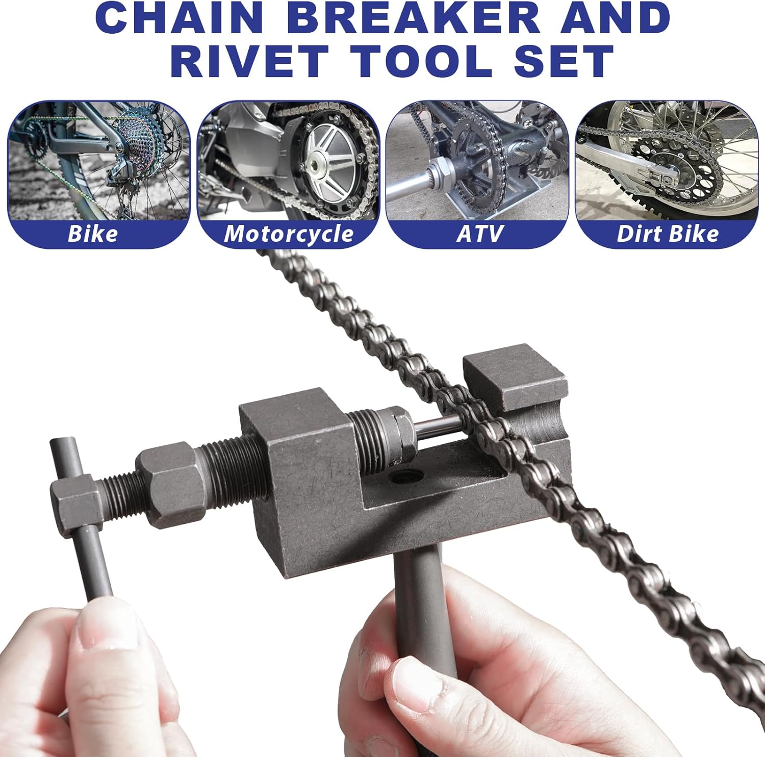 Motorcycle Chain Breaker Rivet Tool, 19pc Chain Sri Lanka Ubuy