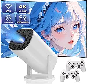 HKOORLAMULS P30 Max 4K 24K Games Projector