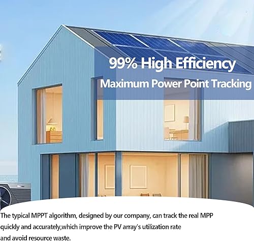 Miniatura 3 de TINGEN 1000W Solar Grid Tie Inverter DC Input 22V-65V AC Output 95V-265V Auto Switch Solar Power Solar Panel or Battery Grid Tie Inverter with LCD