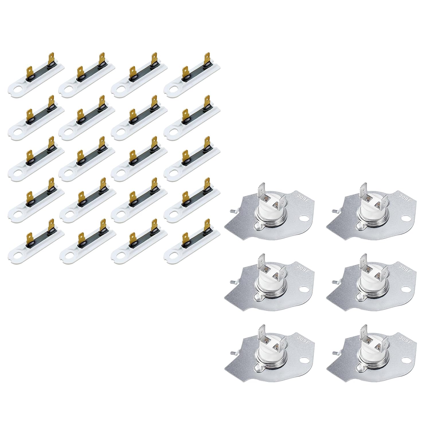 𝙐𝙥𝙜𝙧𝙖𝙙𝙚𝙙 20Pack 3392519 Dryer Thermal Fuse & Thermal Fuse Dryer Replacement Part 3977393
