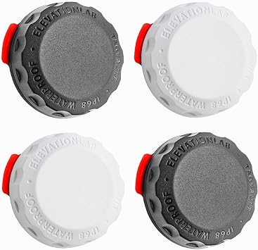 Elevation Lab AirTag Gen 1 & 2 Adhesive Mount - TagVaultTM - The Original Waterproof AirTag Stick-On Holder | 3M VHB, Ultra-Durable, Screw-On Design, Find Your Bike, Car, Skis 4 Pack