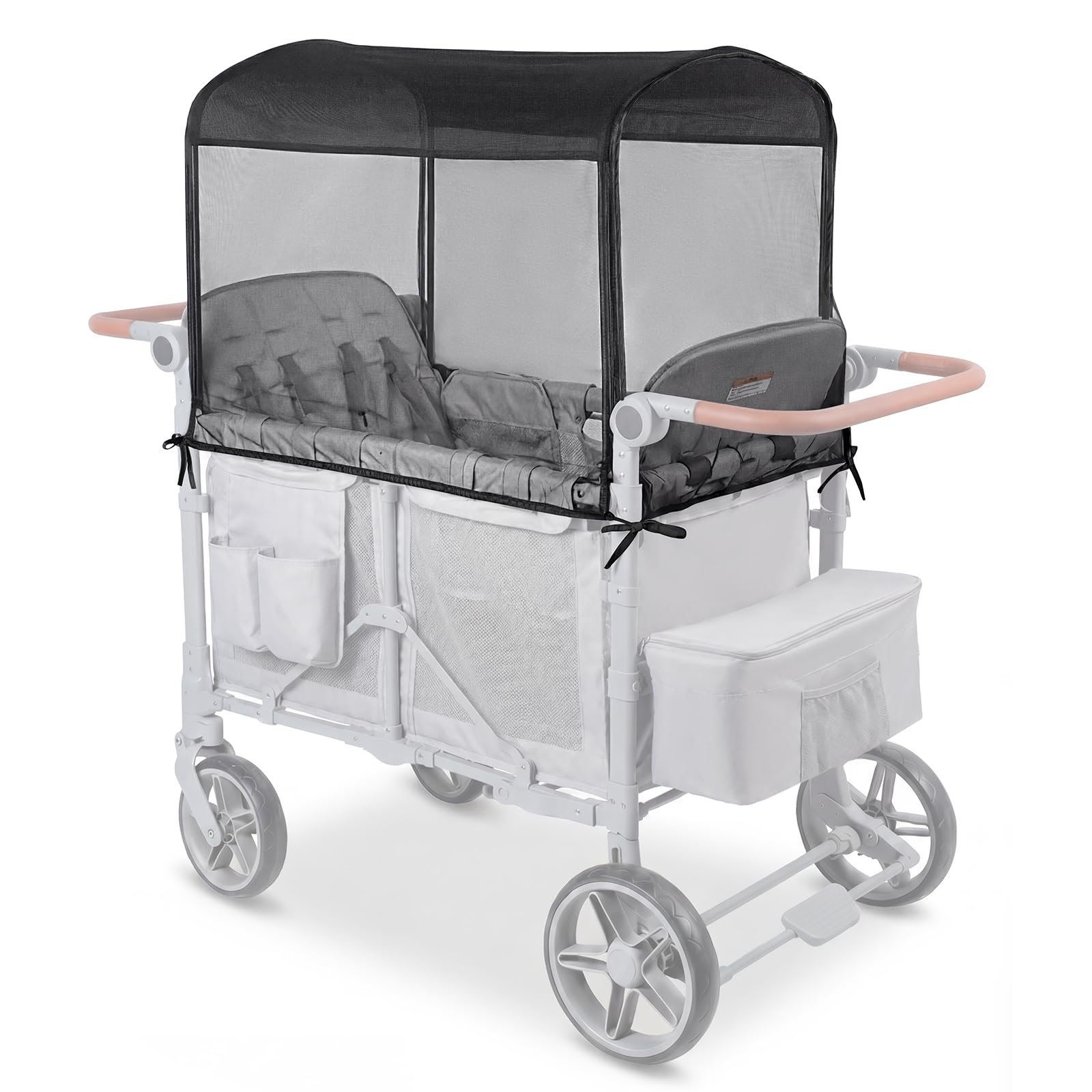 Orzbow Mosquito Net for Baby Stroller Wagon, Black