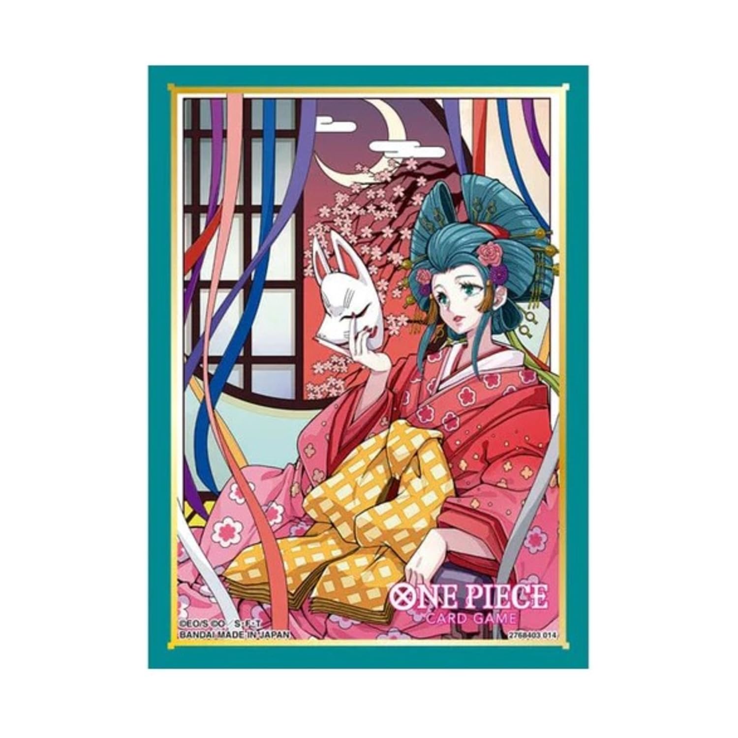 Amazon.com: ONE PIECE Card Game Official Card Sleeve 10 Light Moon Biyori :  Toys & Games