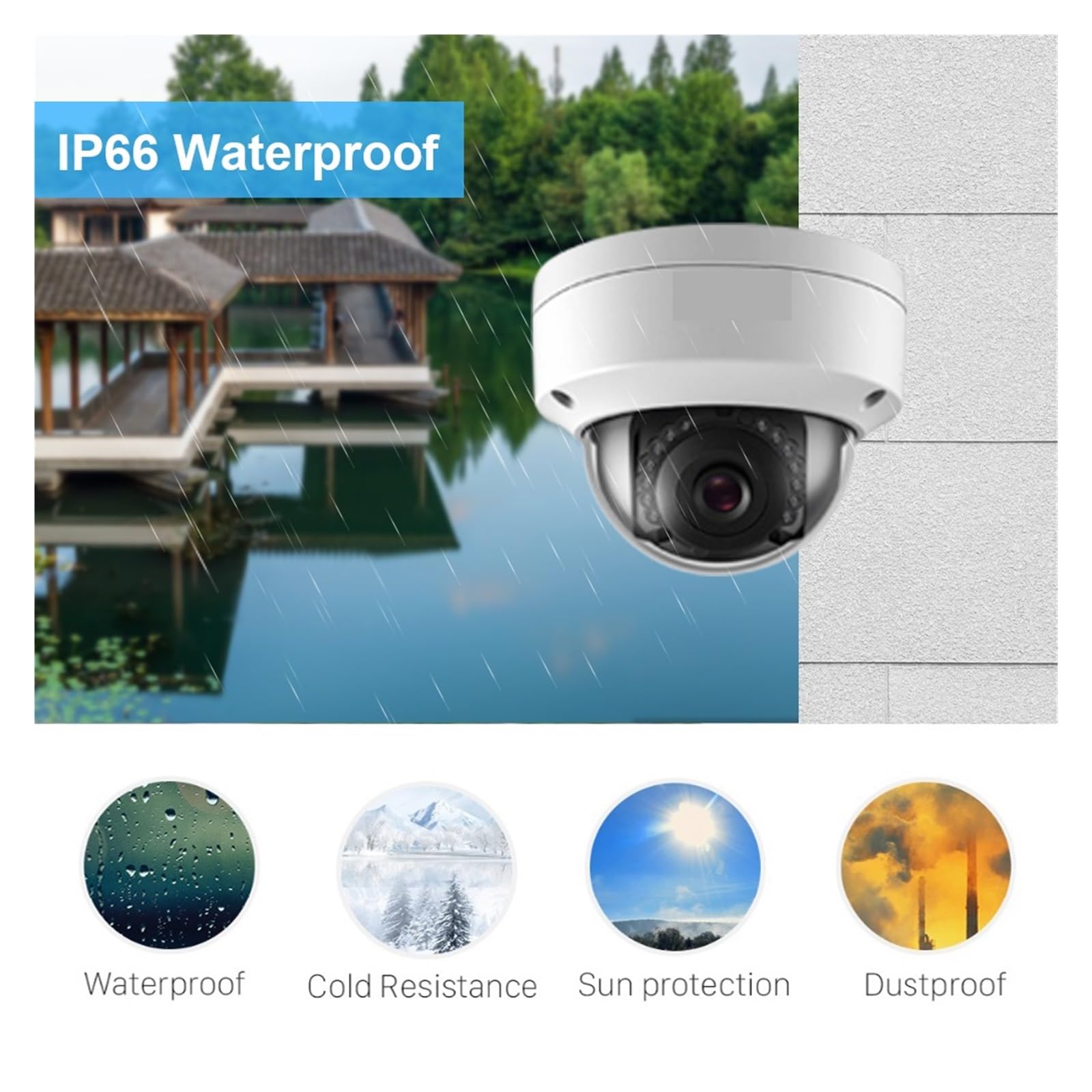 Zestaw NVR H.265 8CH 4K CCTV POE System Kamer Bezpieczeństwa Nagrywanie Dźwięku 8MP Wandaloodporny Do Monitoringu Wideo W Nocy Wykrywanie Ruchu(None,4CH NVR x 2PCS 2K)