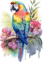 Vista 11 de SENQAO Kits de Pintura de Diamantes de Pavo Real para Adultos, Pintura de Diamantes de Pavo Real DIY 5D Taladro Completo Kit de Arte de Diamantes