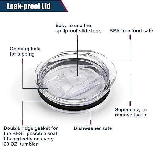 Miniatura 4 de Paquete de 1 vaso de sublimación de 20 onzas de acero inoxidable recto delgado para prensa de calor, taza en blanco con tapa, envoltura retráctil,