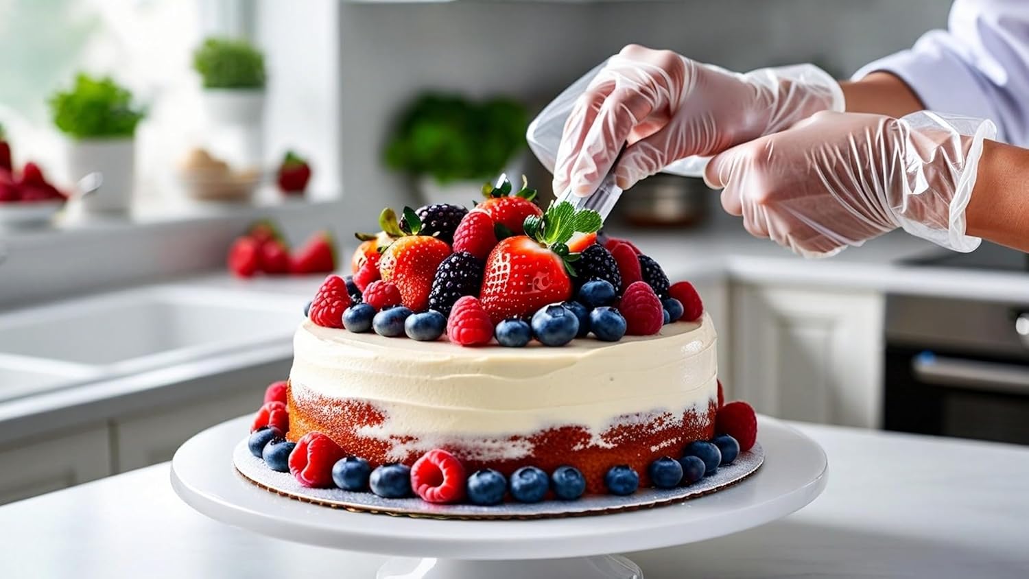 Basic Diagnostic VGPF3004 Clear Vinyl Exam Gloves, Latex-Free & Powder-Free, Extra-Large, Pack of 1000