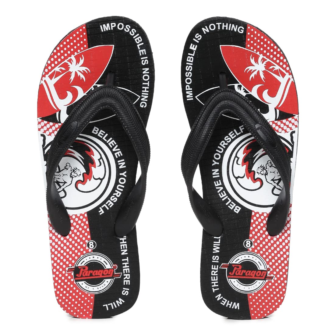 PARAGON HWK3700G Mens Lightweight, Waterproof Flip Flops | Comfortable Hawai Slippers with Durable & Cushioned Footbed & Sturdy Build for Outdoor Use (B0BZZ9Y12Z) Amazon Price History, Amazon Price Tracker