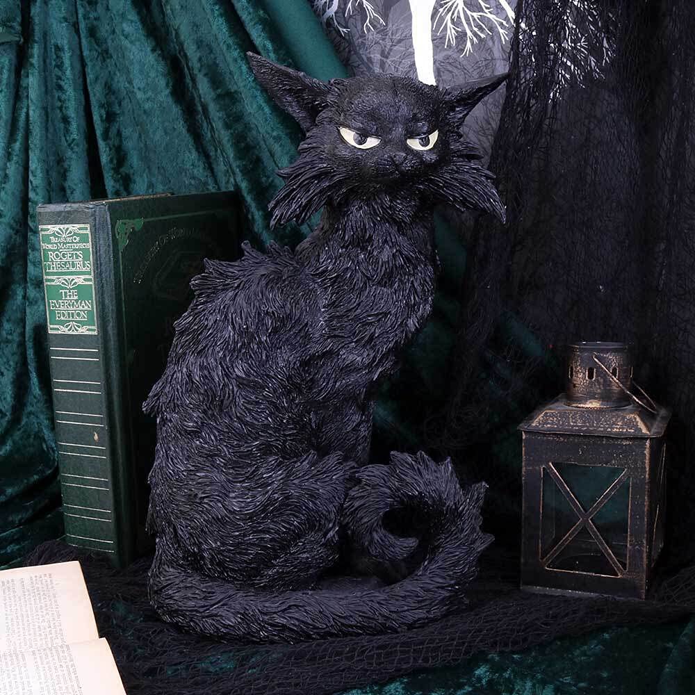 Amazon.com: Nemesis Now Salem Witch Familiar Black Cat Figurine