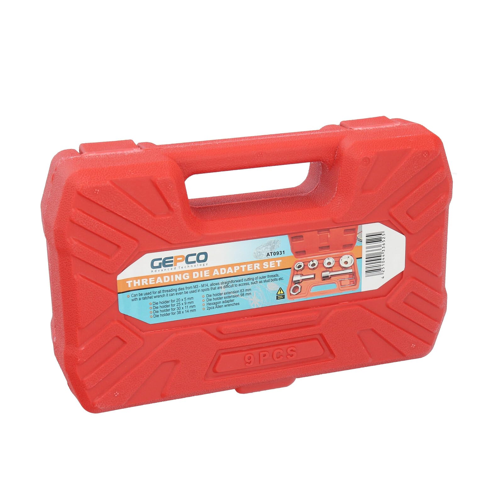 GEPCO M3-M14 - Juego de adaptadores para terrajas