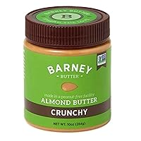 Vista 12 de BARNEY Mantequilla de almendras, chocolate, apta para dieta paleo, KETO, sin OMG, sin piel, 16 onzas