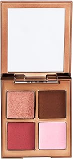 MASQMAI Glow Me Up Face Palette, Paleta de Maquillaje con Iluminador, Contouring y Colorete, 4 Sombras