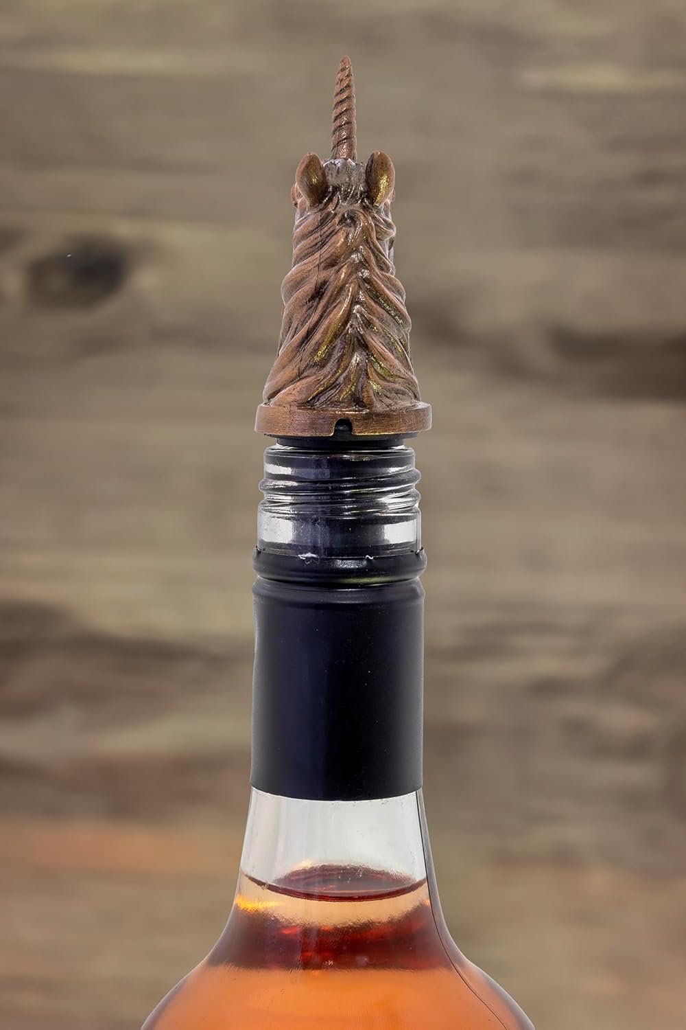 Pour People's Market Unicorn Wine Aerator - Decanter Pour Spout - Wine Accessories - Red Wine - Liquor - Great for Halloween and Wine Parties - Unique Goth or Christmas Gift for Wine Lovers