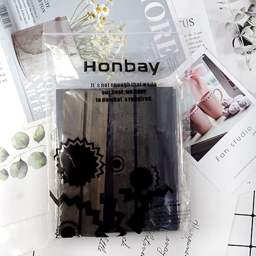 Miniatura 7 de Honbay 2 letreros de pizarra de madera de doble cara con soporte de base de madera para oficina en casa y restaurante