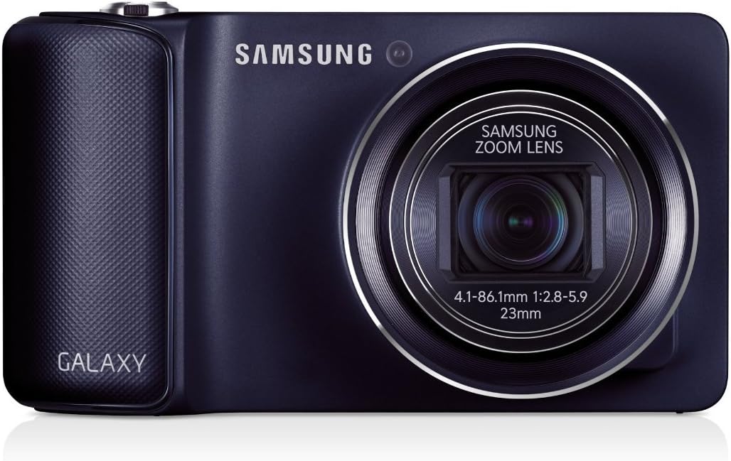 Samsung Galaxy Camera - Black (16MP, 21x Optical Zoom, Android 4.1 Jelly Bean OS) 4.8 inch HD Touch LCD
