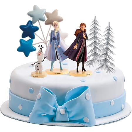 Dekora Gateau Figurine Reine Des Neiges Anna Frozen Olaf Et Autres Decorations Grande Multicoleur Amazon Fr Cuisine Et Maison