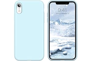 GUAGUA Liquid Silicone iPhone XR Case: Premium Protection with Microfiber Lining