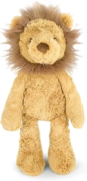 MON AMI Lional Lion Plush Toy | 13 Inch Soft Stuffed Animal | Cute Lion Doll with Fluffy Mane and Golden Fur | Cuddly Companion for Kids Babies Toddlers | Nursery Decor Gift Baby Showers Birthdays