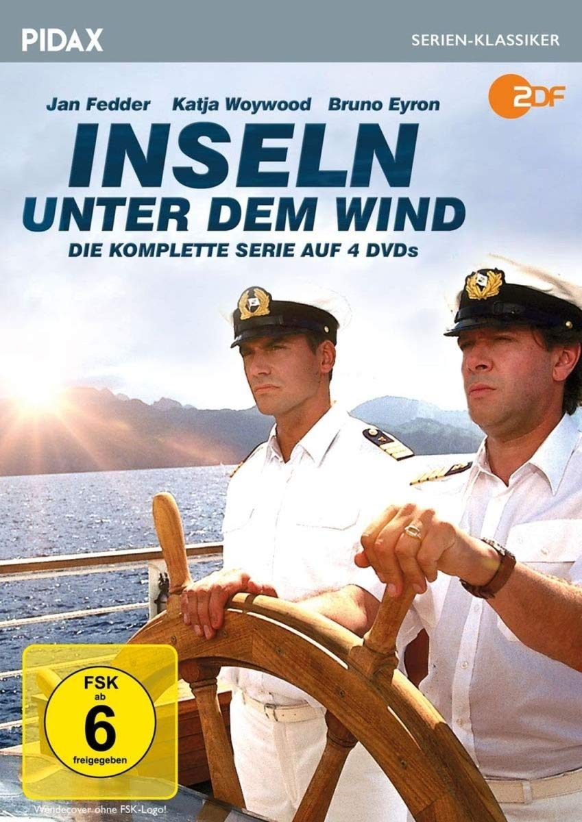 Serie completa Inseln unter dem Wind en pack de 4 DVD nostálgicos