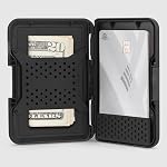 Pelican Protector AirTag MagSafe Wallet/Card Holder [RFID Blocking] Holds up to 5 Cards and Cash - Smart Wallet with AirTag Holder for Men and Women - Detachable Magnetic Card Holder for iPhone