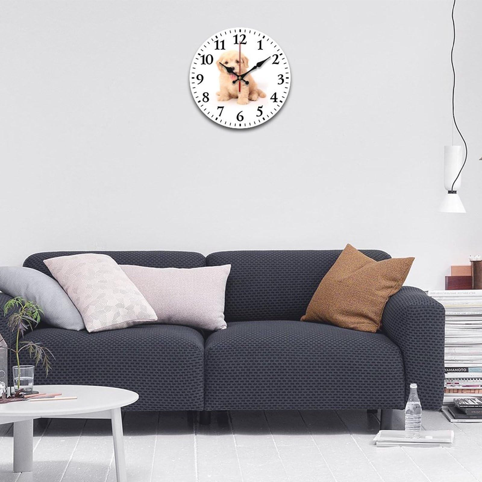 【リアル】壁掛け ペット時計 かわいい ゴールデンレトリバー インテリア Amazon.co.jp: はみだしワンちゃん 壁掛け時計 ゴールデンレトリーバー
