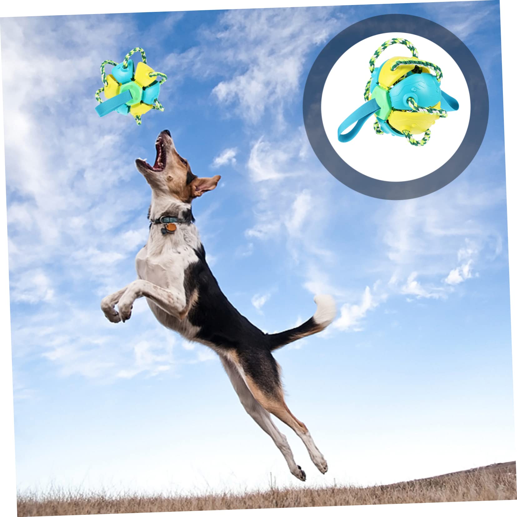 Tragbares Fliegendes Wurfspielzeug Aus Verschleißfestem Material Interaktives Hundespielzeug Für Welpen Und Haustiere Outdoor Apportierspielzeug Zur Beschäftigung