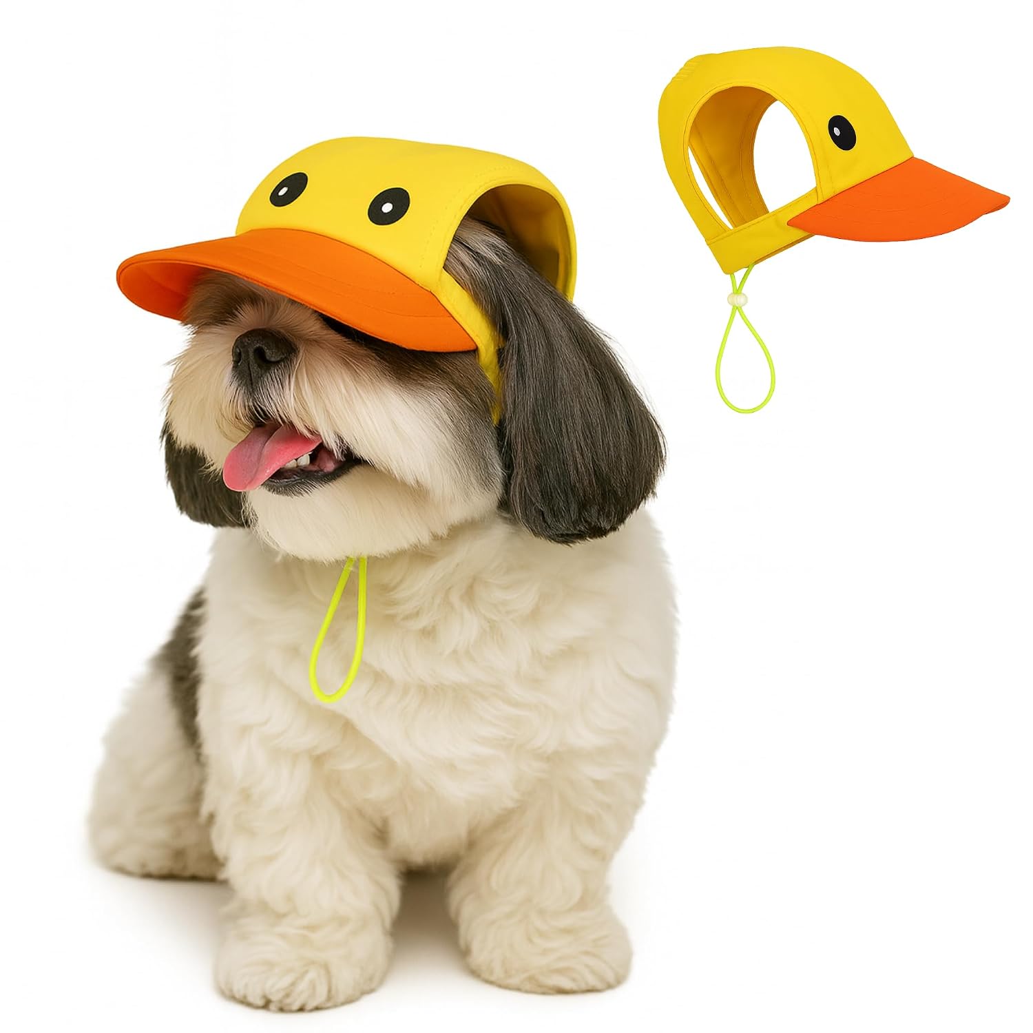 Dog-O-Bow Duckie Baseball Cap for Dogs | Stylish, Durable & Comfortable Pet Apparel Cap | Medium - Review, Price and Buying Guide