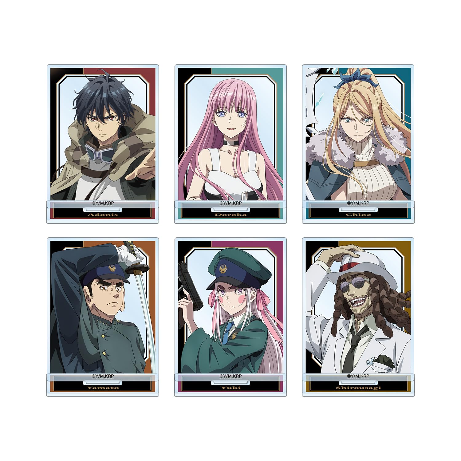 Amazon.co.jp: TVアニメ「はめつのおうこく」 トレーディングアクリル