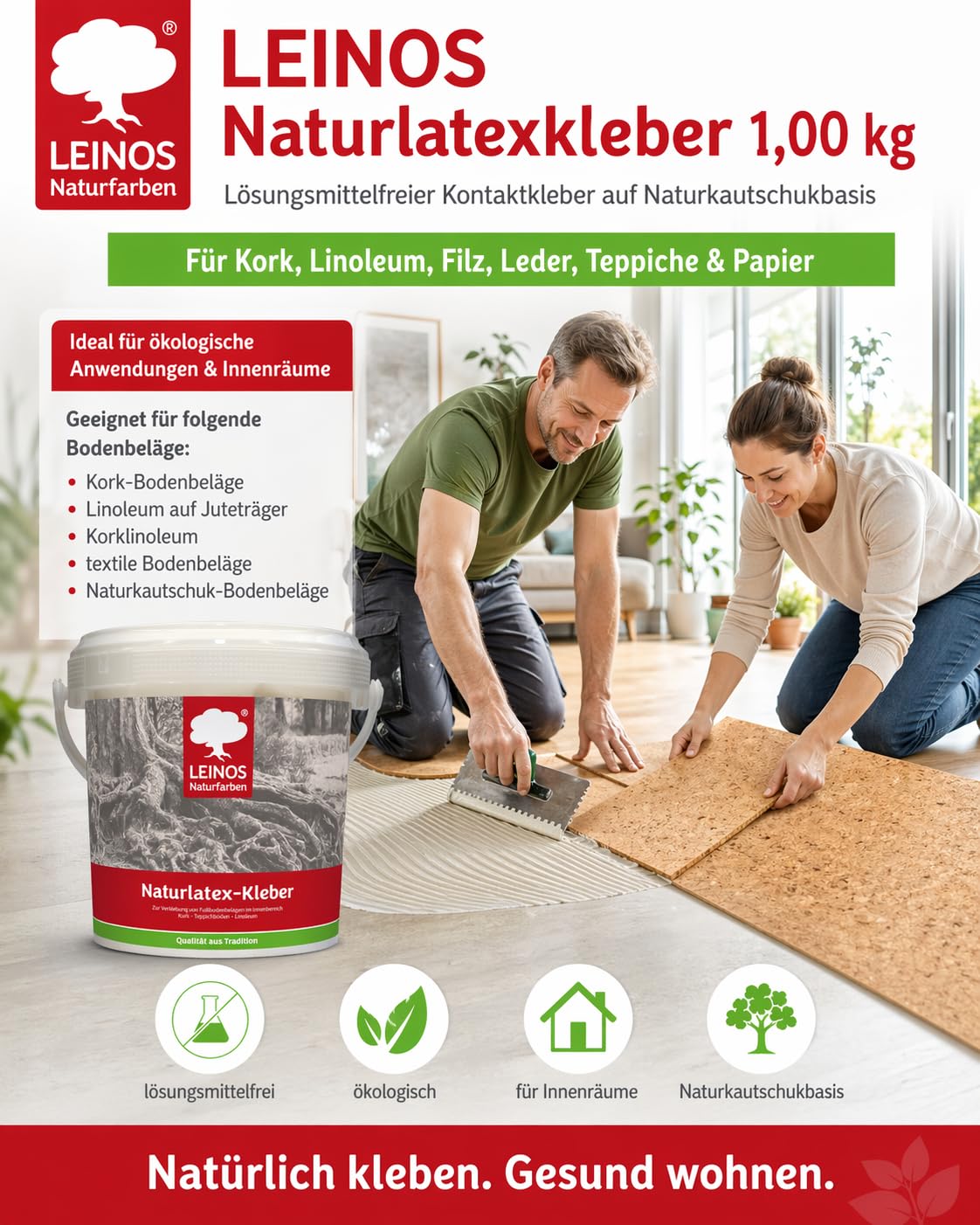 Leinos 720 Colla in lattice naturale