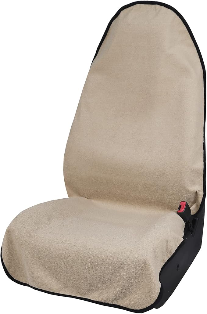 Leader Accessories Towel Waterproof Car Seat Cover Beige