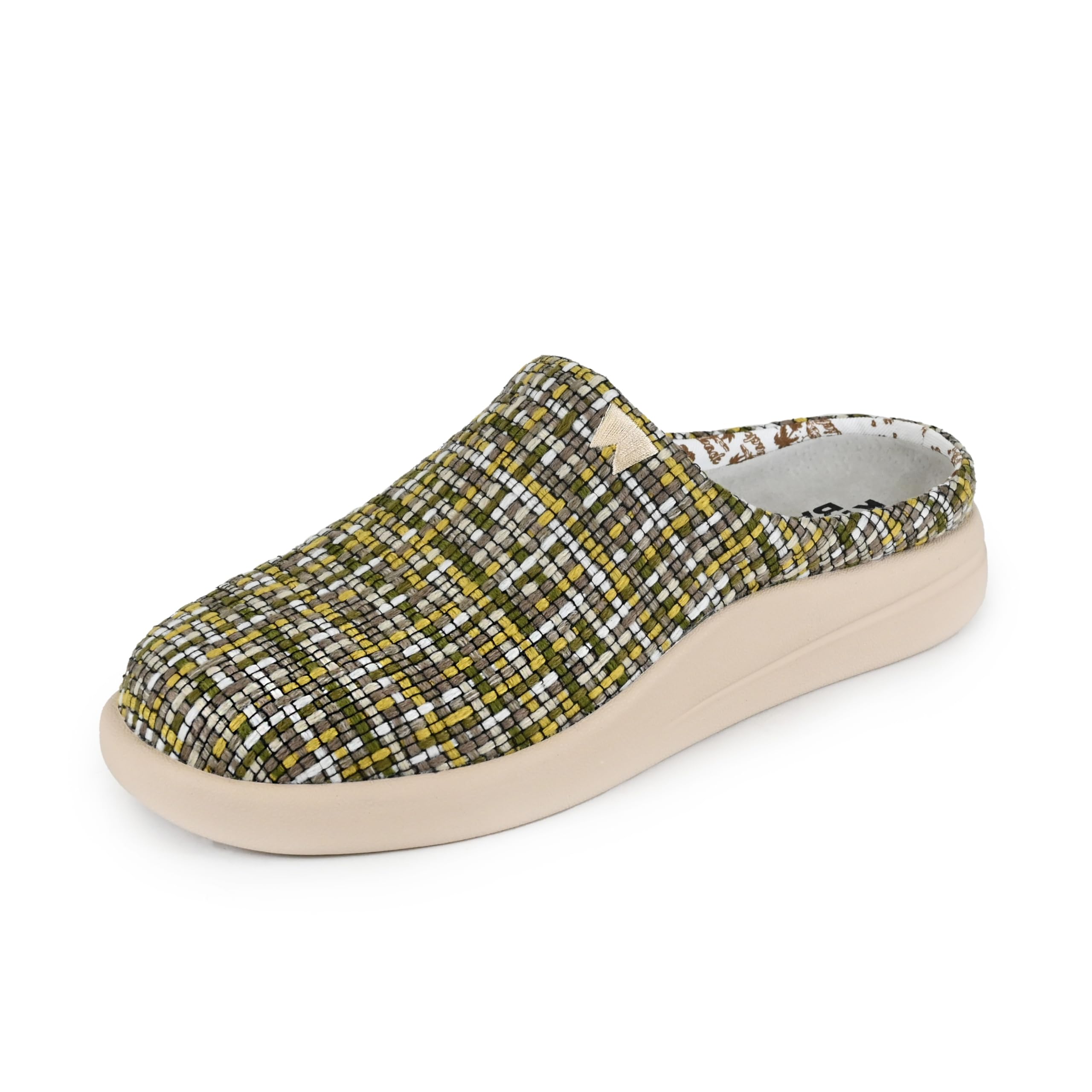 Kickback Sandy Zoccoli da Donna in Canvas Senza Lacci – Leggeri e Comodi con Soletta Ortopedica e Suola Antiscivolo – Slip‑On Casual Estivi