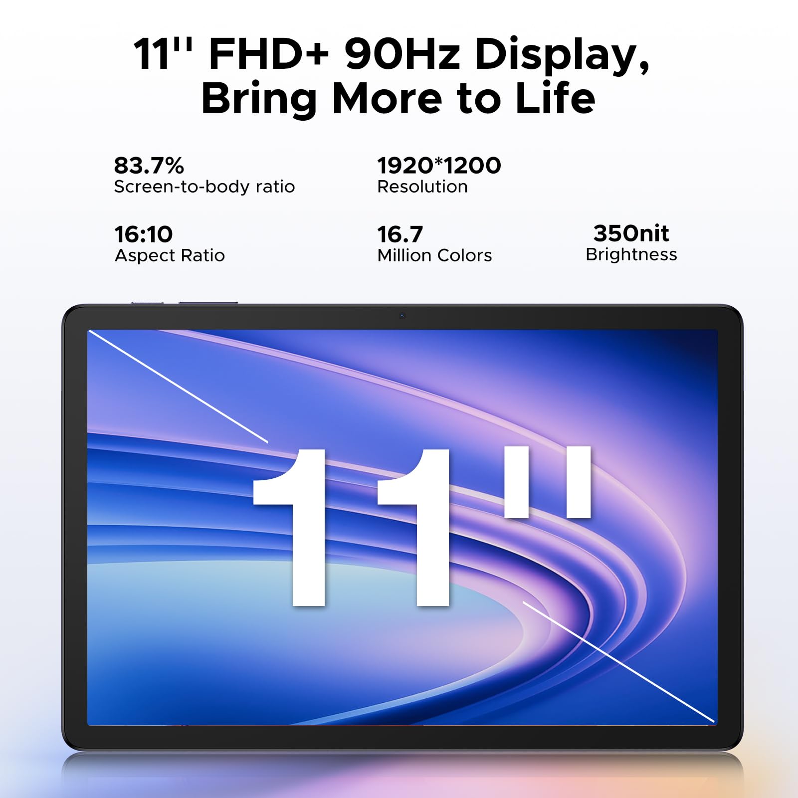 DOOGEE Tab G6+ Android 15 Tablet with Keyboard(2025), 8000mAh