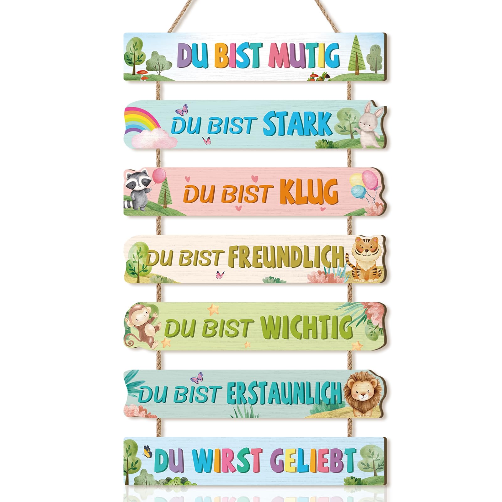 CHDITB Insirierende Wanddeko Wandbild Deko, Motivierende Familienregeln Lebenseinstellung