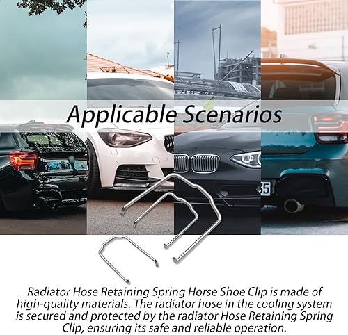 Miniatura 6 de 154 23 Manguera de radiador con resorte de retención para zapata de caballo/Clip de retención de manguera de radiador/Clip de manguera de radiador