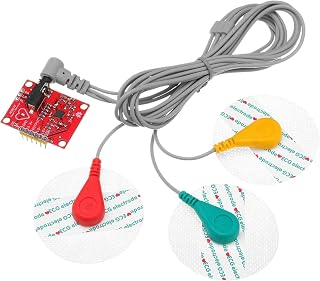 AD8232 ECG Sensor Module Heart Rate Monitor – Biopotential Analog Front-End for DIY Health Monitoring Projects