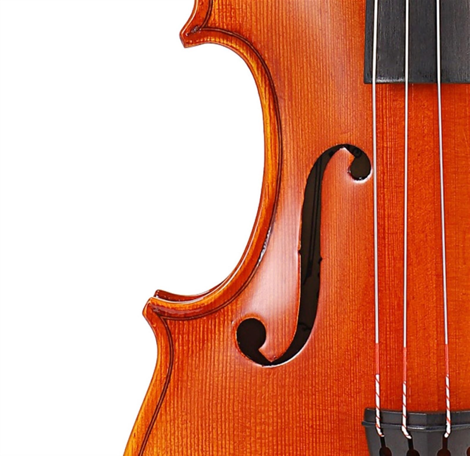 Geige 4/4 Violine Für Erwachsene Für Erlernen Des Spiels Natürlich Luftgetrocknet