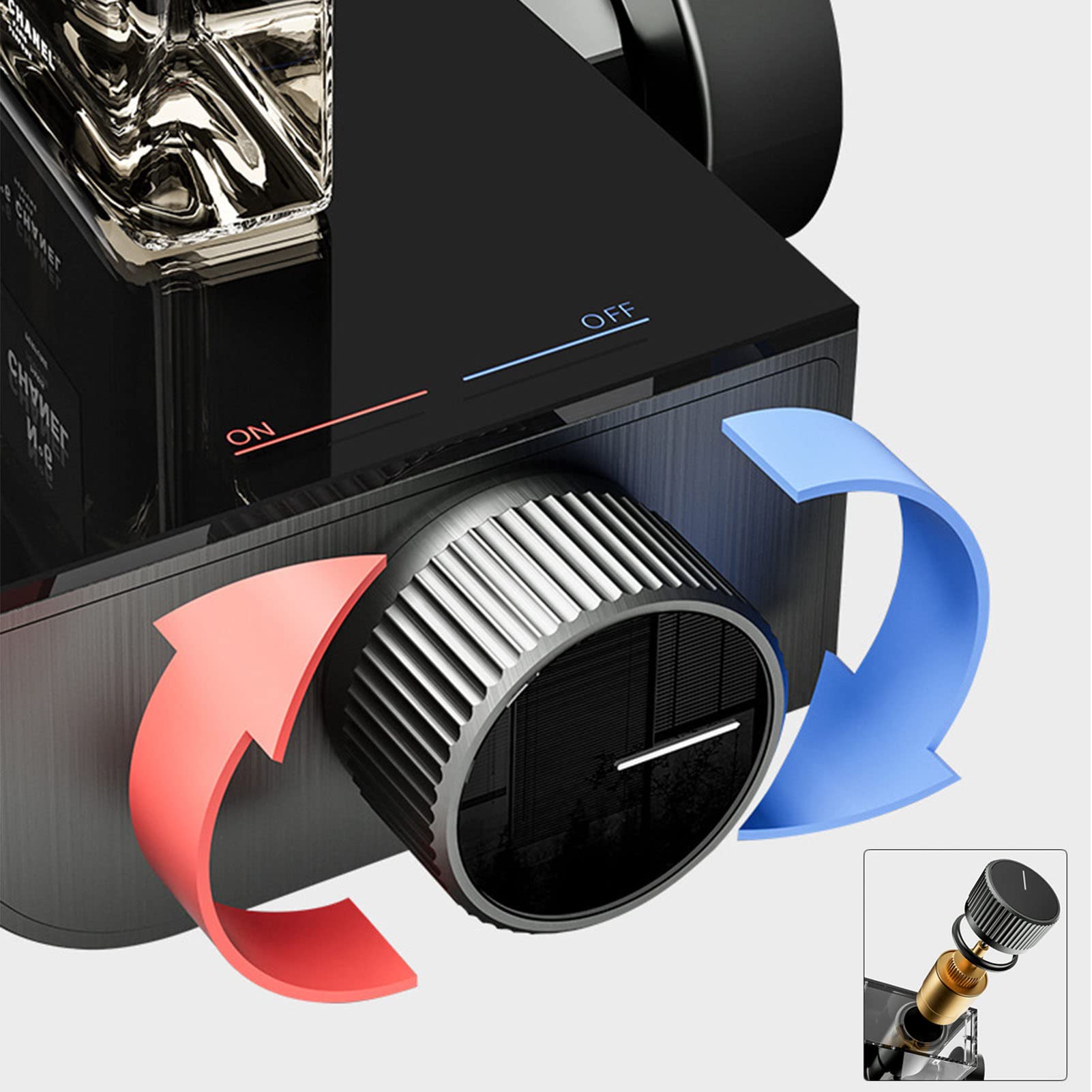 Set Rubinetto Doccia a Vista, Doccia a 4 funzioni con doccetta, Bidet, Ganci per Asciugamani, Rubinetto Doccia Vasca Tasti Pianoforte, Miscelatore Doccia Grigio Pistola