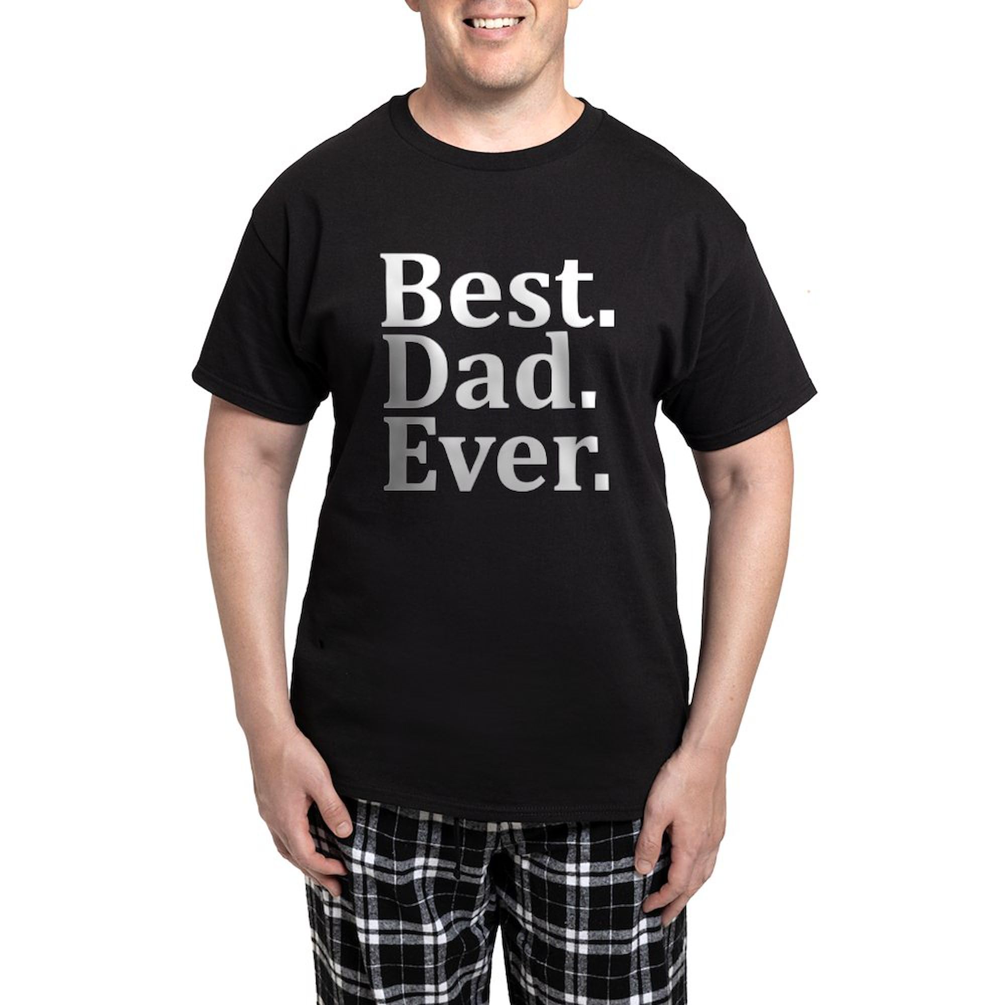 CafePress Best Dad Ever Pajamas Novelty Men's Pajama Set, Comfortable PJ Sleepwear