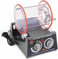 Schmuck Poliermaschine 180W Digital - Trommelpoliermaschine Mit 5 Geschwindigkeiten