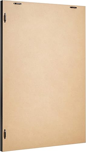 Miniatura 110 de Yaxa Basics - Espejo de pared rectangular Negro