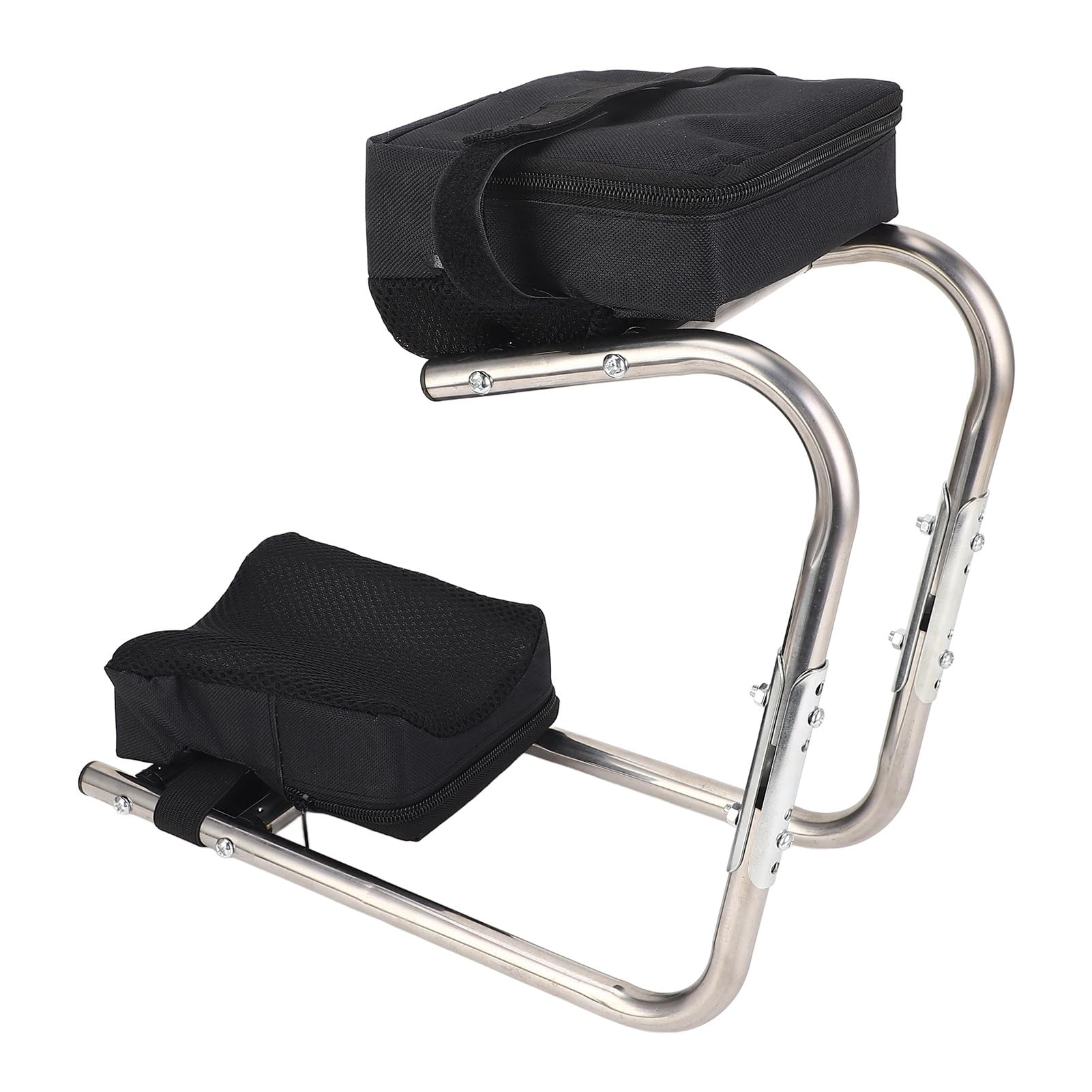 Inginocchiatoio Giardino, Supporto 300 Libbre in Acciaio Legato, Sedile Portatile Leggero per Ginocchio, Sgabello Giardinaggio Ergonomico con per Giardinaggio, Agricoltura, Faccende