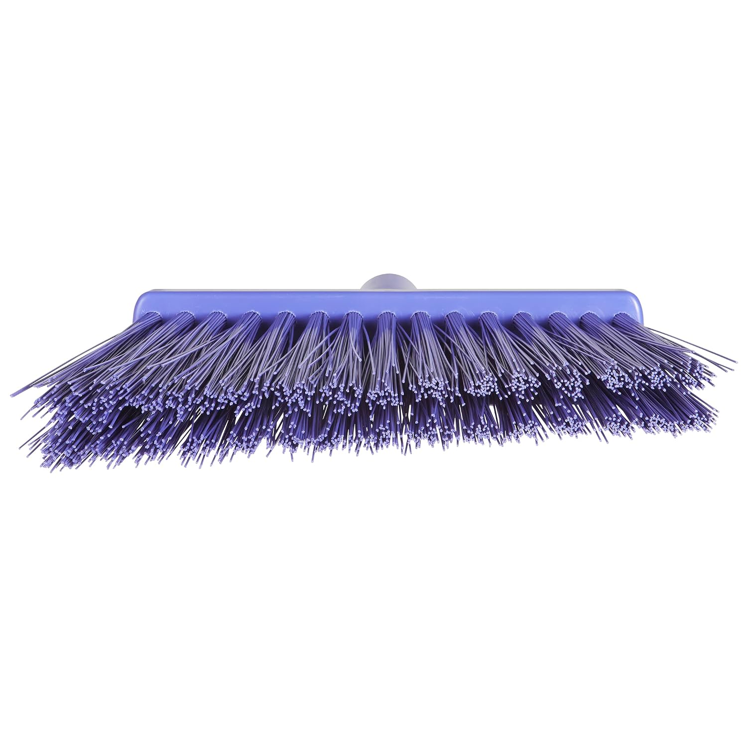 Vikan 29148 Broom, Angle Cut, 11.4" Extra Stiff, Purple