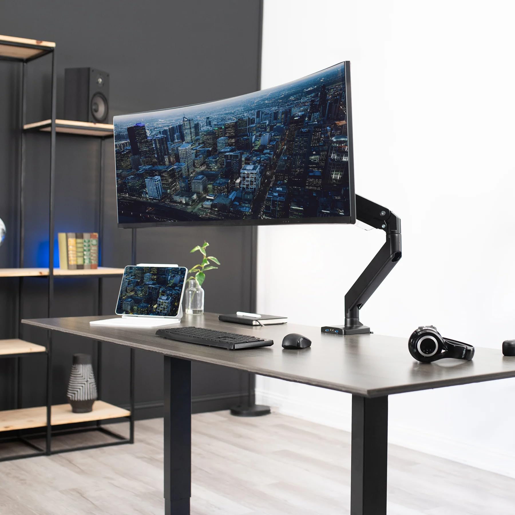 See full amazon price history chart for Jin Office Monitor Stand Arm Heavy Duty for 13"-49" Inch Monitor | Strongest Gas Spring Monitor Arm Mount with 22Kg Weight Capacity (Clamp/Drill Installation) Jin Office Monitor Stand Arm Heavy Duty for 13"-49" Inch Monitor | Strongest Gas Spring Monitor Arm Mount with 22Kg Weight Capacity (Clamp/Drill Installation) (B0CKW835X3) Amazon Price History, Amazon Price Tracker