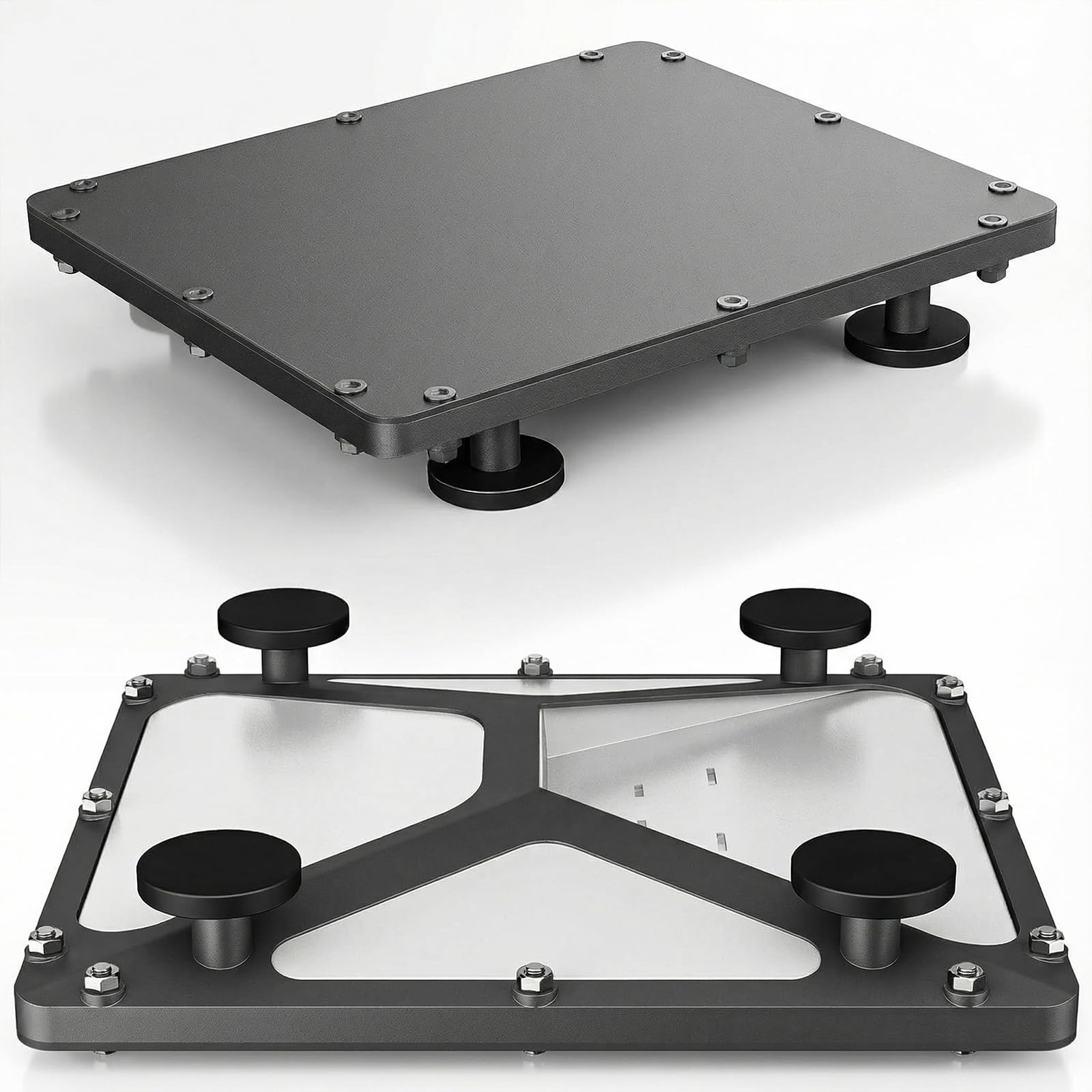 Supporto Magnetico Starlink Mini con Copertura Protettiva, Base Magnetica per Tetto Auto Camper Camion Barca, Accessori Starlink Mini per Esterno e Off-Grid (Grigio)