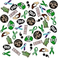 Vista 15 de PinMart's Suicide Prevention And Mental Health Awareness Enamel Lapel Pin - Enamel Pin Set and Lapel Pins Bulk for Backpacks, Bags, Hats, or Talk