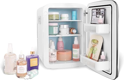 Miniatura 4 de Cooluli minirefrigerador de 15 L para habitación auto escritorio de oficina y dormitorio universitario enfriador y calentador portátil de 12V para