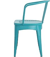 Vista 7 de Christopher Knight Home Lourdes Iron Bistro - Juego de 3 piezas, color verde azulado mate